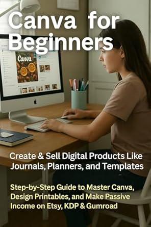 canva for beginners create and sell digital products like journals planners and templates step by step guide