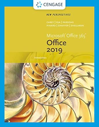 new perspectives microsoft office 365 and office 2019 introductory loose leaf version 1st edition patrick
