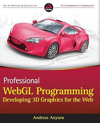 professional webgl programming developing 3d graphics for the web 1st edition andreas anyuru 1119968860,