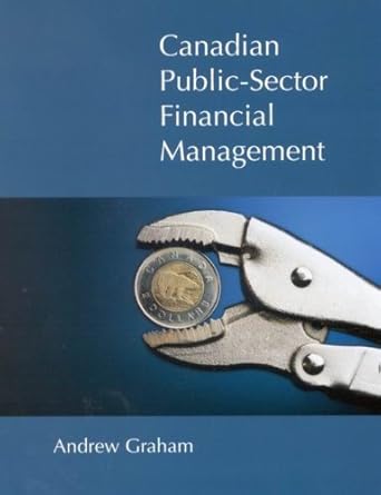 canadian public sector financial management 1st edition andrew graham 1553391217, 978-1553391210