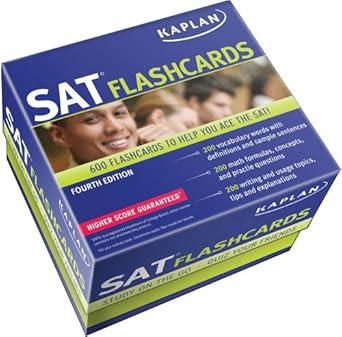 kaplan sat flashcards 4th edition kaplan 1609781120, 978-1609781125