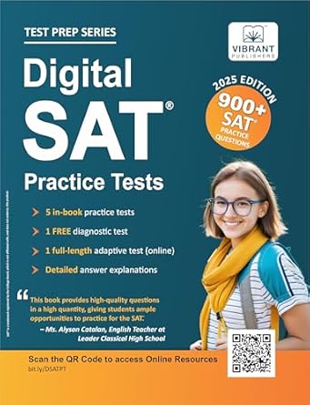digital sat practice tests 2025 2026 900+ questions 5 adaptive in book tests 1 adaptive test and 1 diagnostic