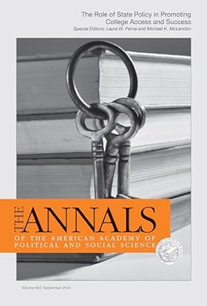 the role of state policy in promoting college access and success 1st edition michael k mclendon ,laura w
