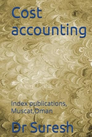 cost accounting index publications muscat oman 1st edition prof dr s suresh 819090714x, 978-8190907149