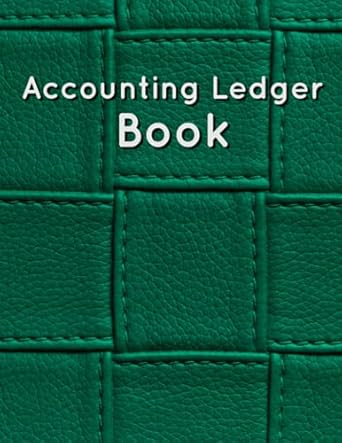 accounting ledger book record income and expenses debit credit balance general accounting log book for