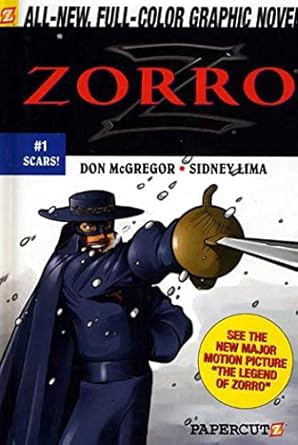 zorro #1 scars 1st edition don mcgregor ,sidney lima 1597070173, 978-1597070171