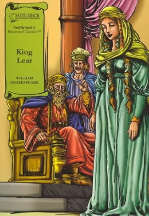 king lear graphic novel 1st edition william shakespeare ,saddleback educational publishing 1599051478,