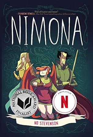 nimona a netflix fil a graphic novel 1st edition nd stevenson 0062278231, 978-0062278234