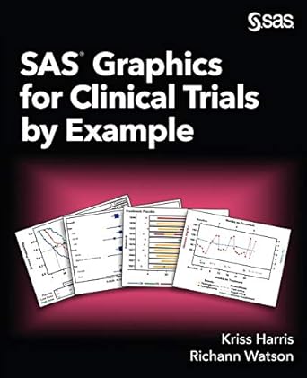 sas graphics for clinical trials by example 1st edition kriss harris ,richann watson 1952365953,