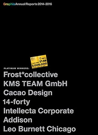 graphis annual reports 2014 2016 1st edition b martin pedersen 1931241554, 978-1931241557