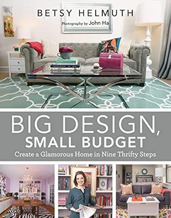 big design small budget create a glamorous home in nine thrifty steps 1st edition betsy helmuth ,john ha