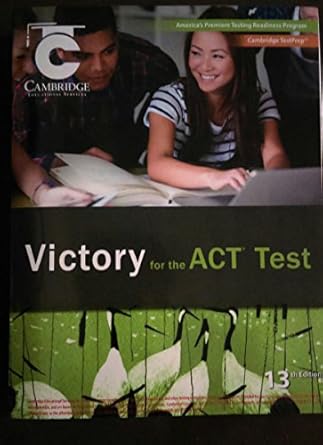 victory for the act test 1st edition  1588942392, 978-1588942395