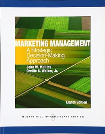 marketing management 8/e 1st edition mullins john 0071326375, 978-0071326377