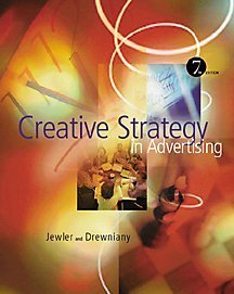 creative strategy in advertising 7th edition bonnie l jewler a jerome, drewniany 053455783x, 978-0534557836