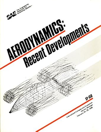 aerodynamics recent developments 1st edition sae 0898839270, 978-0898839272