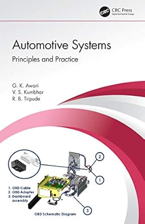 automotive systems 1st edition g k awari ,v s kumbhar ,r b tirpude 0367498421, 978-0367498429