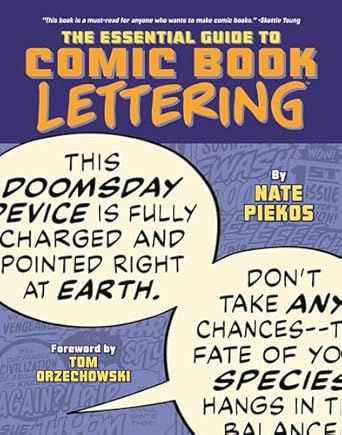 the essential guide to comic book lettering 1st edition nate piekos ,tom orzechowski 1534319956,