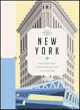 paperscapes new york the book that transforms into a cityscape 1st edition tom wilkinson 0233005994,