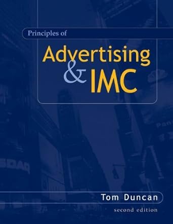 principles of advertising and imc w/ adsim cd rom 2nd edition tom duncan 0073075221, 978-0073049717