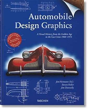 automobile design graphics a visual history from the golden age to the gas crisis 1900 1973 1st edition jim