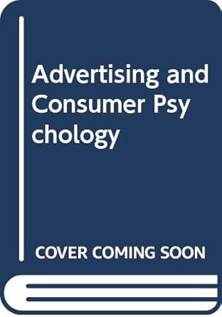 advertising and consumer psychology 1st edition arch g woodside 0669057665, 978-0669057669