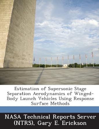 estimation of supersonic stage separation aerodynamics of winged body launch vehicles using response surface