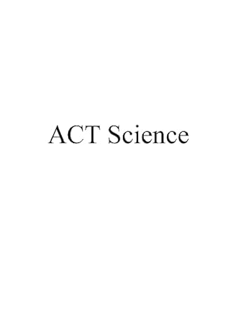 act science 1st edition allan chan 1535261293, 978-1535261296