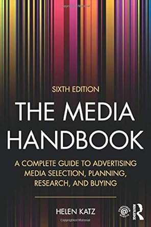 the media handbook 6th edition helen katz 1138689165, 978-1138689169