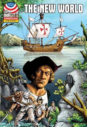 the new world 1500 1750 graphic u s history 1st edition saddleback educational publishing 159905356x,