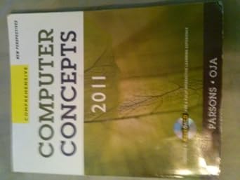 new perspectives on computer concepts 2011 comprehensive office 2007 13th edition june jamrich parsons ,dan