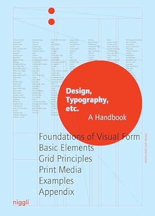 design typography etc a handbook 1st edition damien gautier ,claire gautier 372120977x, 978-3721209778