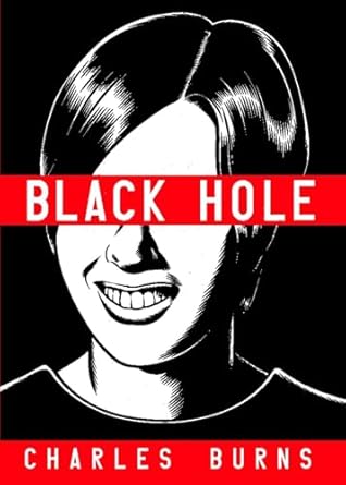 black hole a graphic novel 1st edition charles burns 037542380x, 978-0375423802