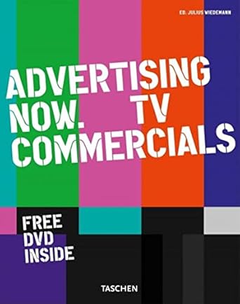 advertising now tv commercials 1st edition julius wiedemann 3822840297, 978-3822840290