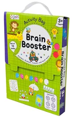 brain booster activity bag 10 books set for children 1st edition team pegasus 8131923002, 978-8131923009