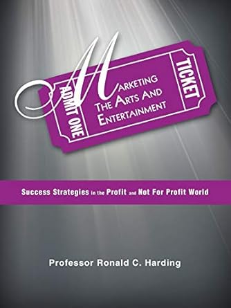 marketing the arts and entertainment success strategies in the profit and not for profit world 1st edition