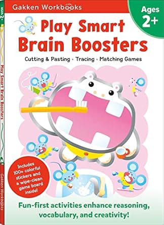 play smart brain boosters 2+ for ages 2+ 1st edition gakken early childhood experts 4056300143, 978-4056300147