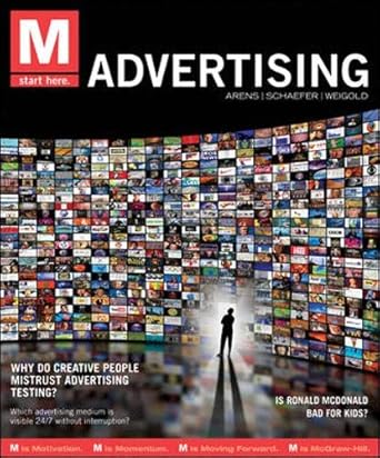 m advertising 1st edition william arens ,david schaefer ,michael weigold 0078028914, 978-0078028915