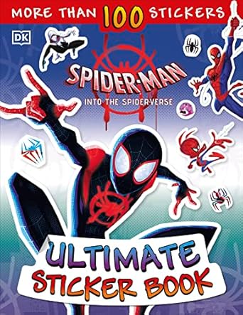 ultimate sticker book marvel spider man into the spider verse 1st edition shari last 1465483853,