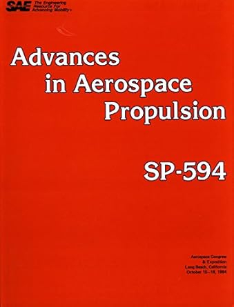 advances in aerospace propulsion 1984th edition sae 0898838150, 978-0898838152