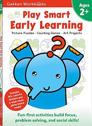 play smart early learning 2+ for ages 2+ 1st edition gakken early childhood experts 4056300127, 978-4056300123