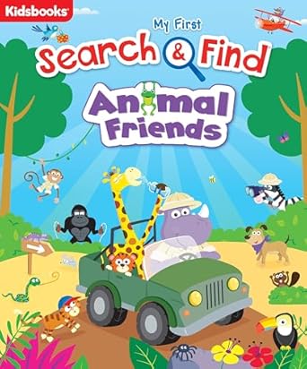 animal friends my first search and find 1st edition kidsbooks publishing ,laila hills 1628850612,