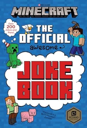 minecraft the official joke book 1st edition dan morgan ,joe mclaren 0593379373, 978-0593379370
