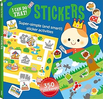 i can do that stickers an at home super simple sticker activities workbook 1st edition gakken early childhood