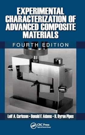 experimental characterization of advanced composite materials 4th edition leif a carlsson 1439848580,
