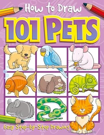 how to draw 101 pets 1st edition barry green ,dan green 1846667763, 978-1846667763
