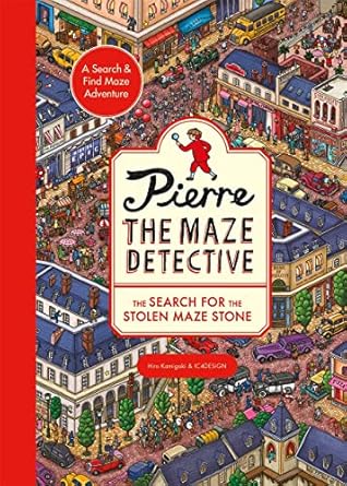 pierre the maze detective the search for the stolen maze stone 1st edition ic4design 151023005x,