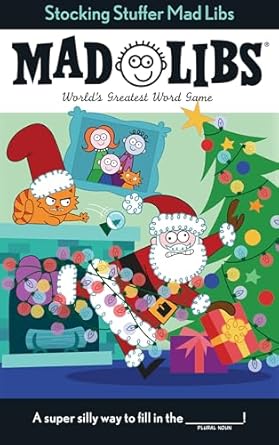 stocking stuffer mad libs worlds greatest word game about christmas 1st edition leigh olsen ,mad libs