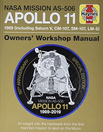 nasa mission as 506 apollo 11 1969 50th anniversary an insight into the hardware from to land on the moon
