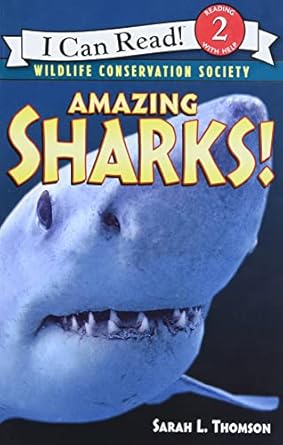 amazing sharks 1st edition sarah l thomson 0060544562, 978-0060544560