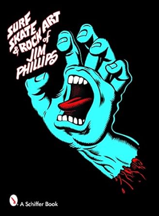 surf skate and rock art of jim phillips 1st edition jim phillips 0764319272, 978-0764319273